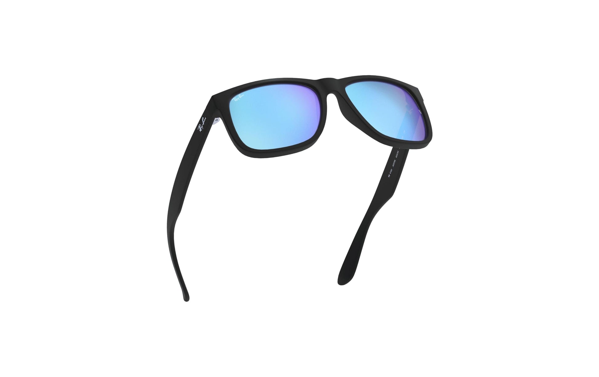 Ray-Ban Schutzbrille Justin – Blaue verspiegelte Gläser, UV-Schutz