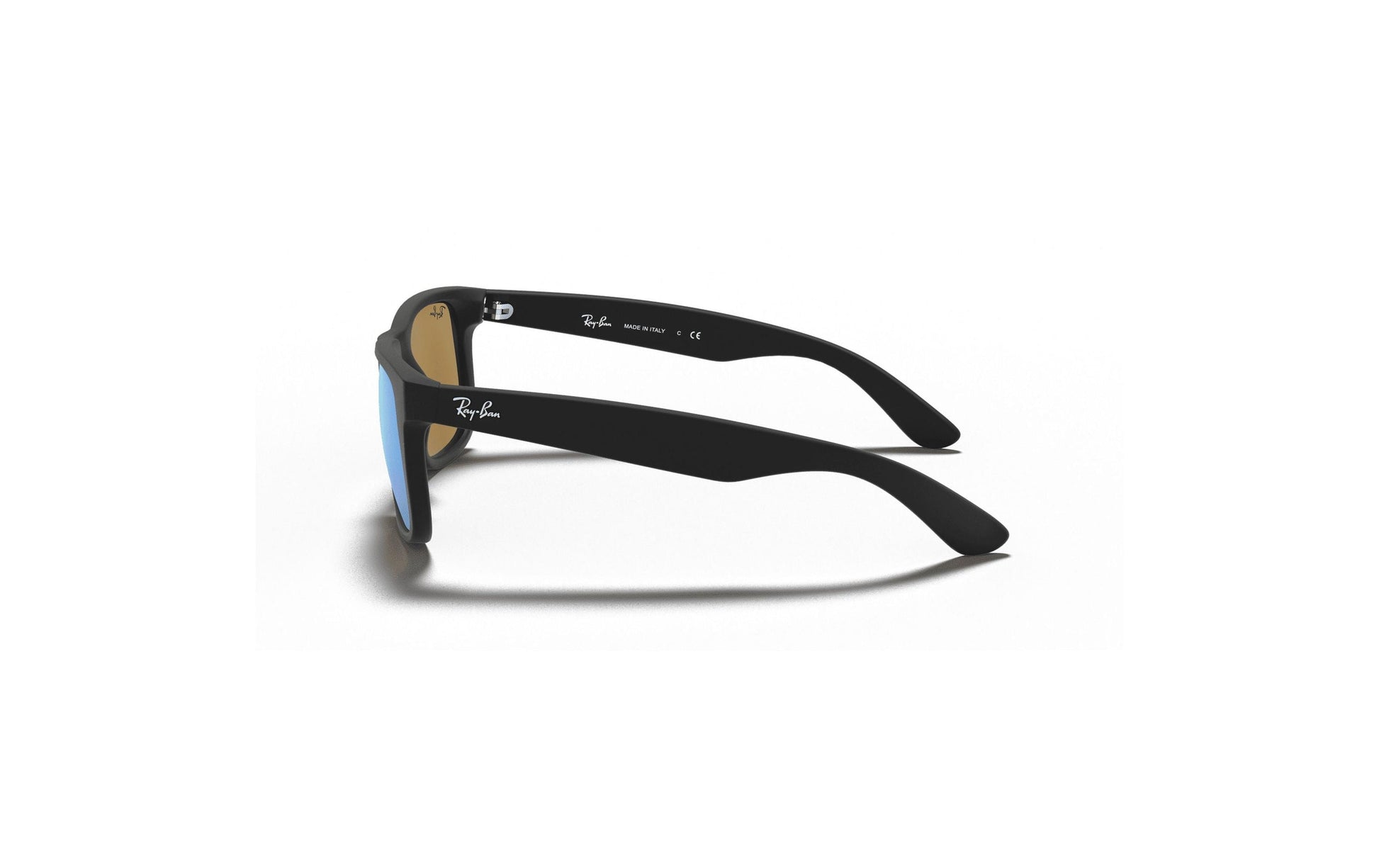 Ray-Ban Schutzbrille Justin – Blaue verspiegelte Gläser, UV-Schutz