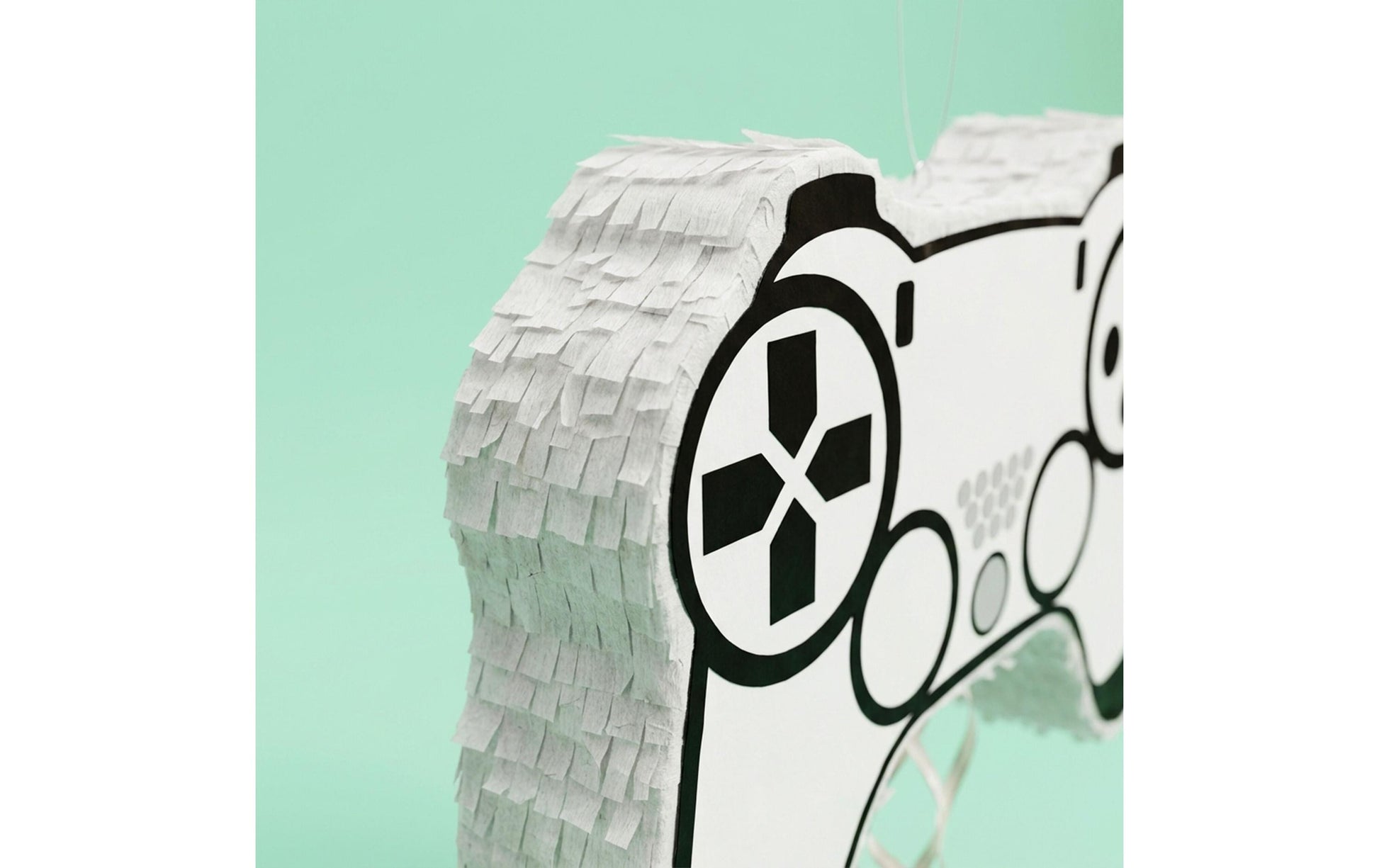 Relaxdays Pinata Gaming – mehrfarbig – 42 × 8 cm – Papier/Pappe/Kunststoff