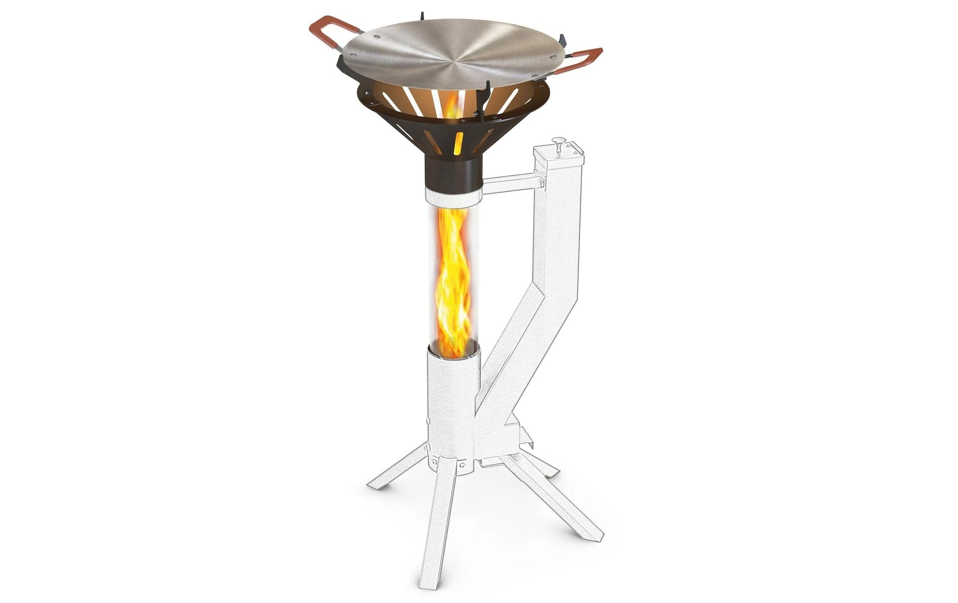 Gardenflare Fonduepfanne – Ø 37 cm, Glas