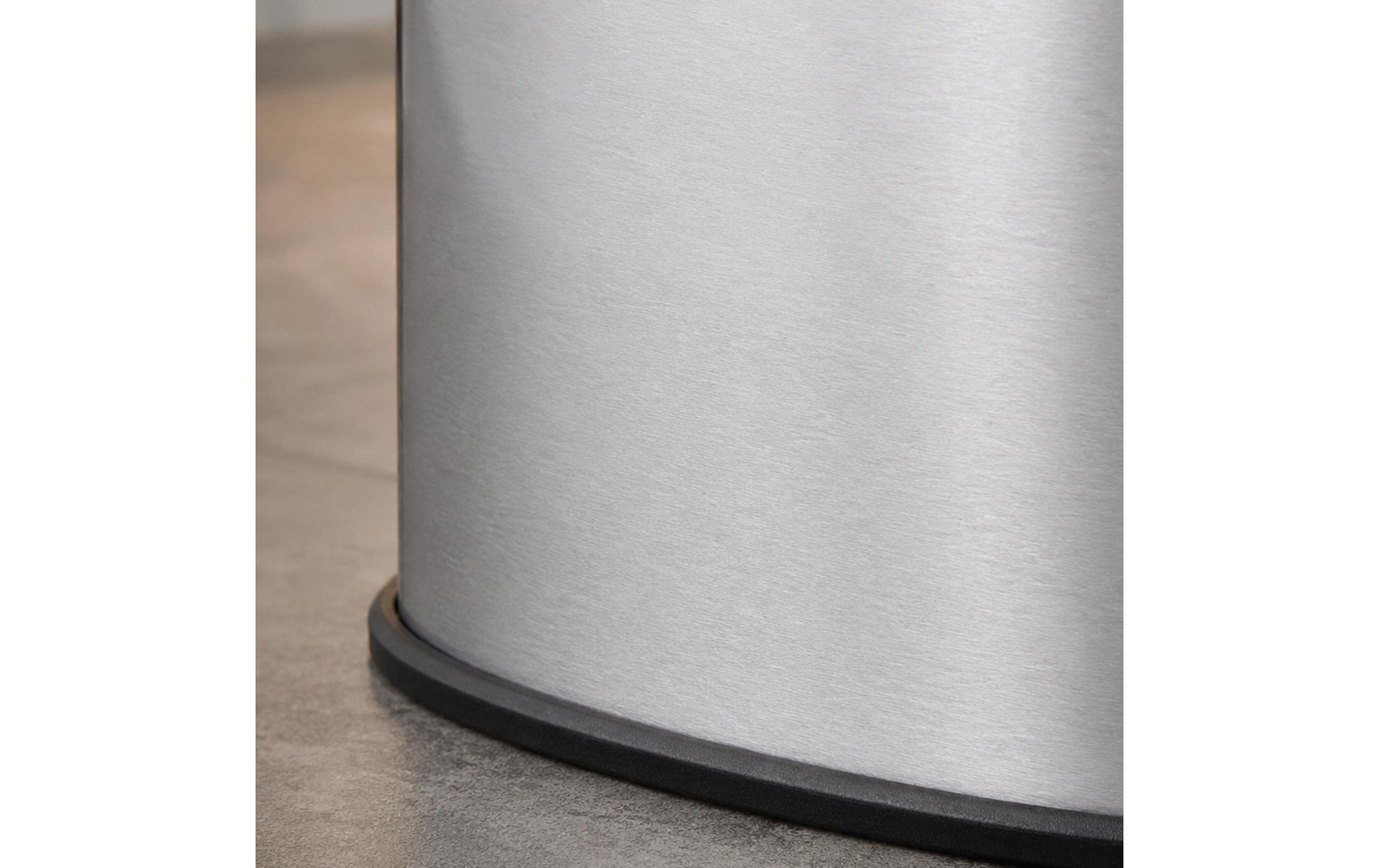 Relaxdays Sensor-Abfalleimer – 50 l – Edelstahl, rechteckig – Schwarz/Silber