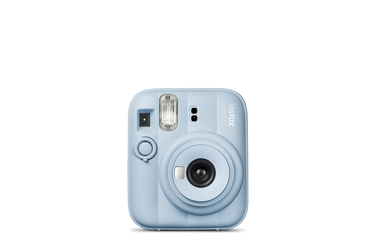Fujifilm Instax Mini 13 – Sofortbildkamera, Instax Mini Film, eingebauter Blitz, Blau