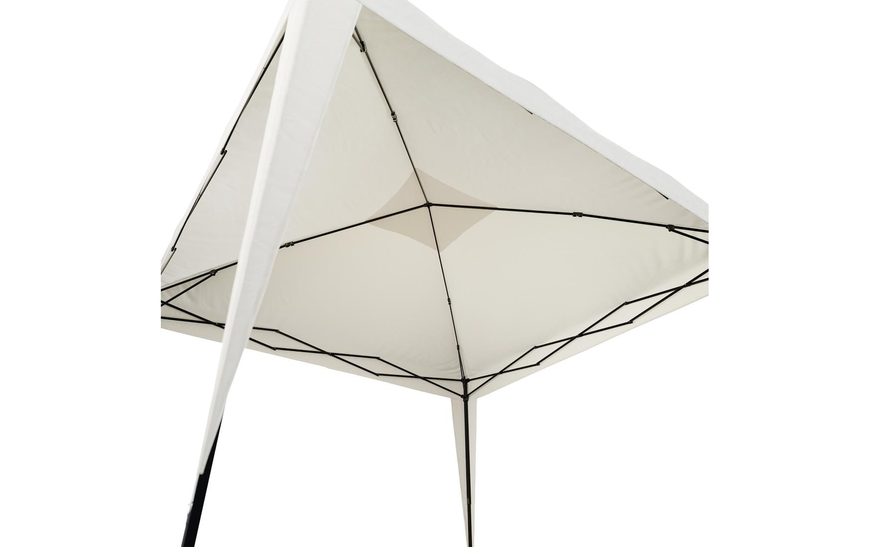 Tristar Pavillon – 300 cm × 250 cm, beige, Polyester, Stahl (pulverbeschichtet), Aussenbereich