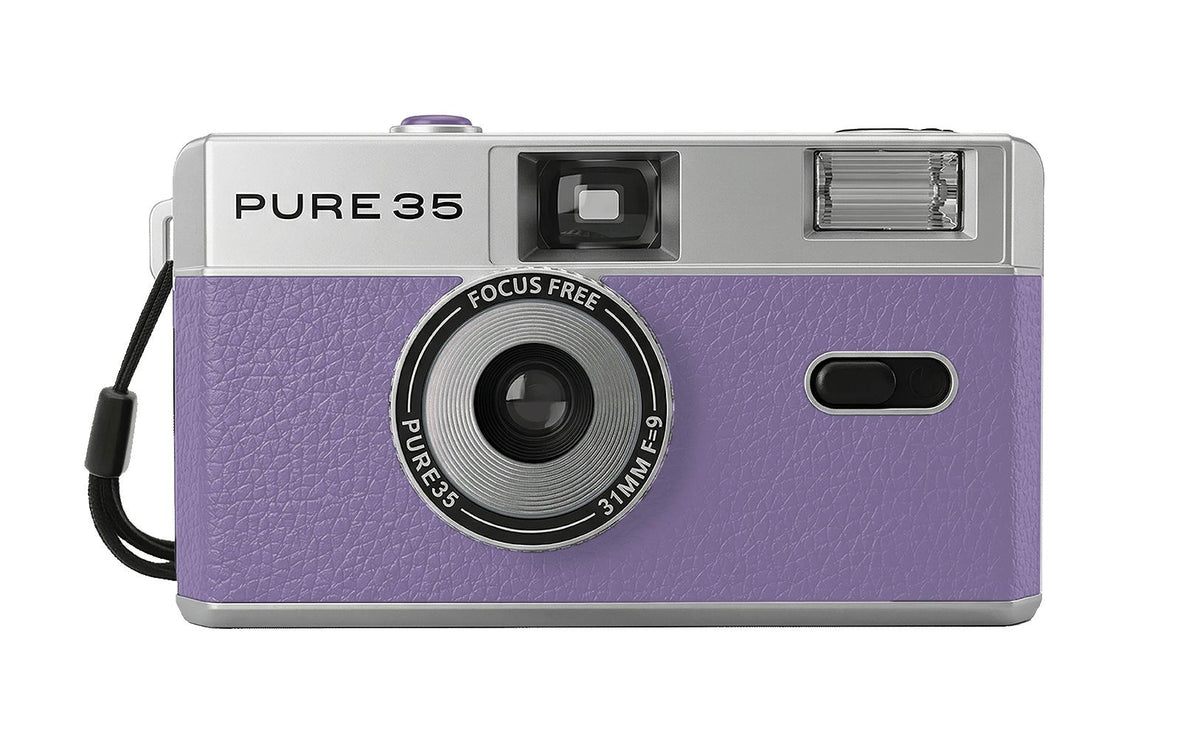 Kodak Pure35 Violet – Kompaktkamera, 135er Film, Fixfokus, integrierter Blitz, Violett