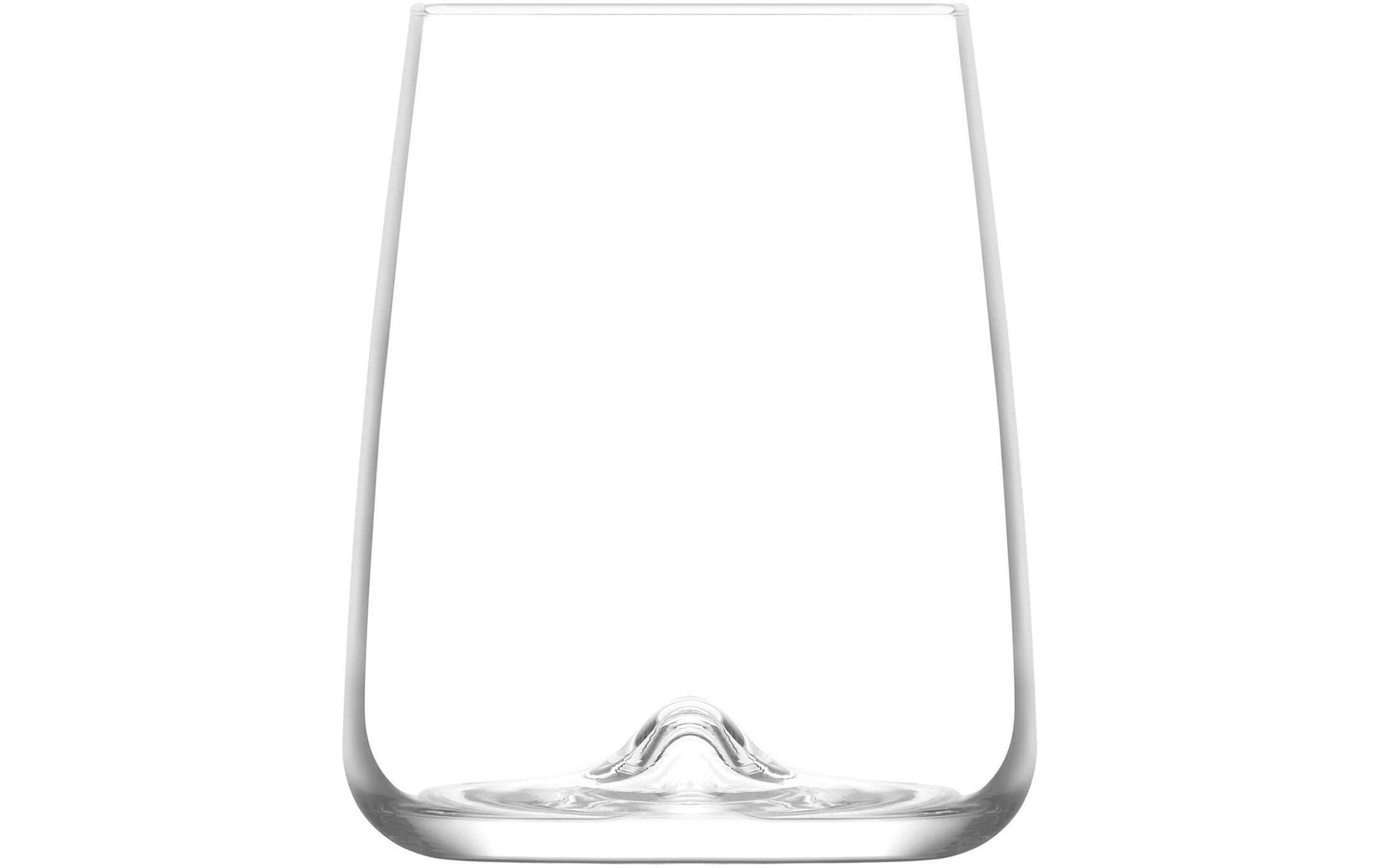 Hermia Trinkglas – 475 ml, 7,1 × 7,1 × 10,9 cm, Glas, Transparent