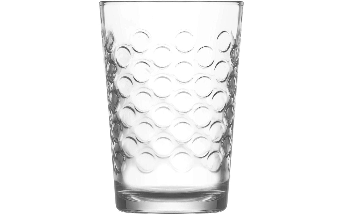 Hermia Trinkglas – 6er Set, 205 ml, Ø 6,8 cm, H 9,9 cm, Glas, Transparent, spülmaschinenfest