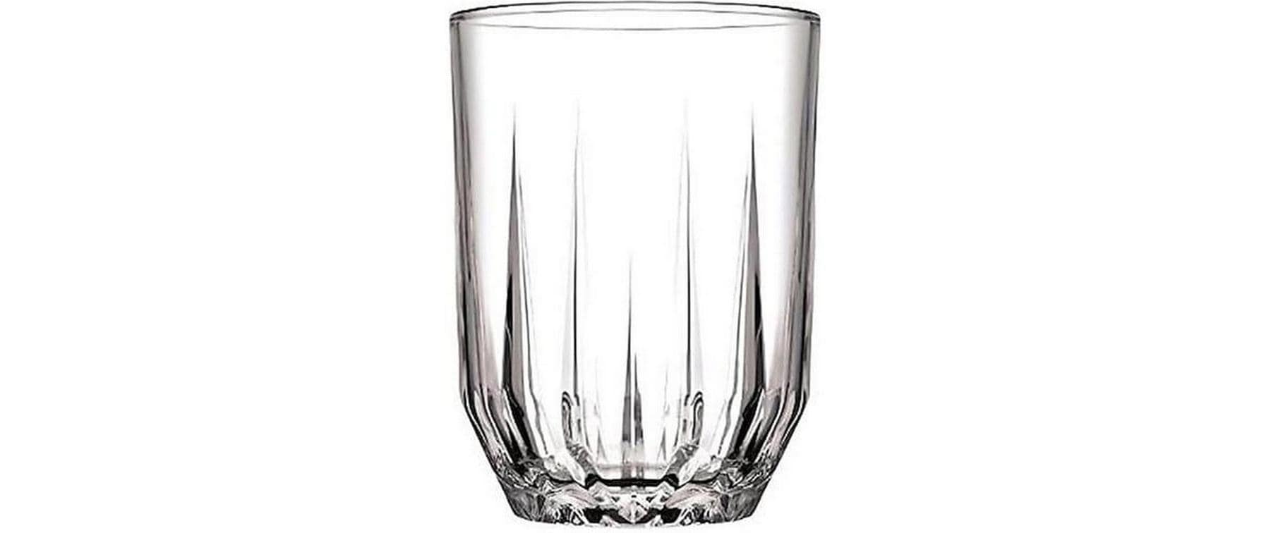Hermia Trinkglas – 3er Set, 350 ml, Glas, Transparent, spülmaschinenfest
