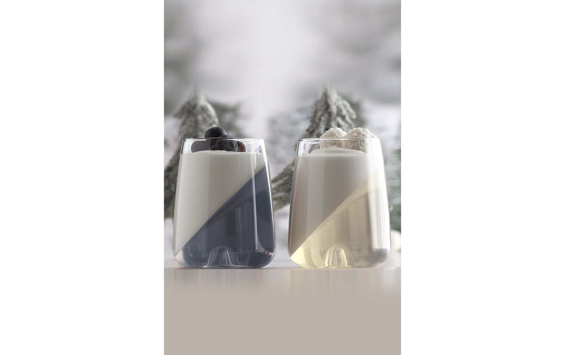 Hermia Trinkglas – 475 ml, 7,1 × 7,1 × 10,9 cm, Glas, Transparent