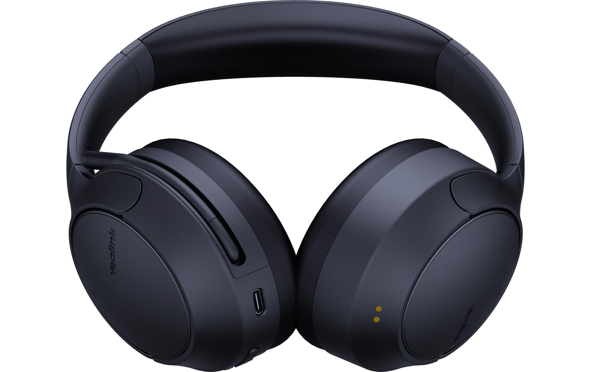 Yealink BH78 Office-Headset – Over-Ear, Stereo, BT, ANC, mit Ladestation, Schwarz