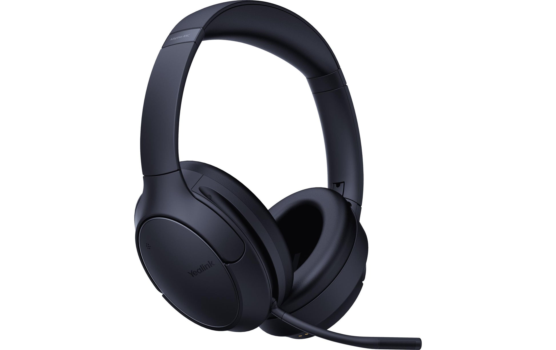 Yealink BH78 Office-Headset – Over-Ear, Stereo, BT, ANC, mit Ladestation, Schwarz