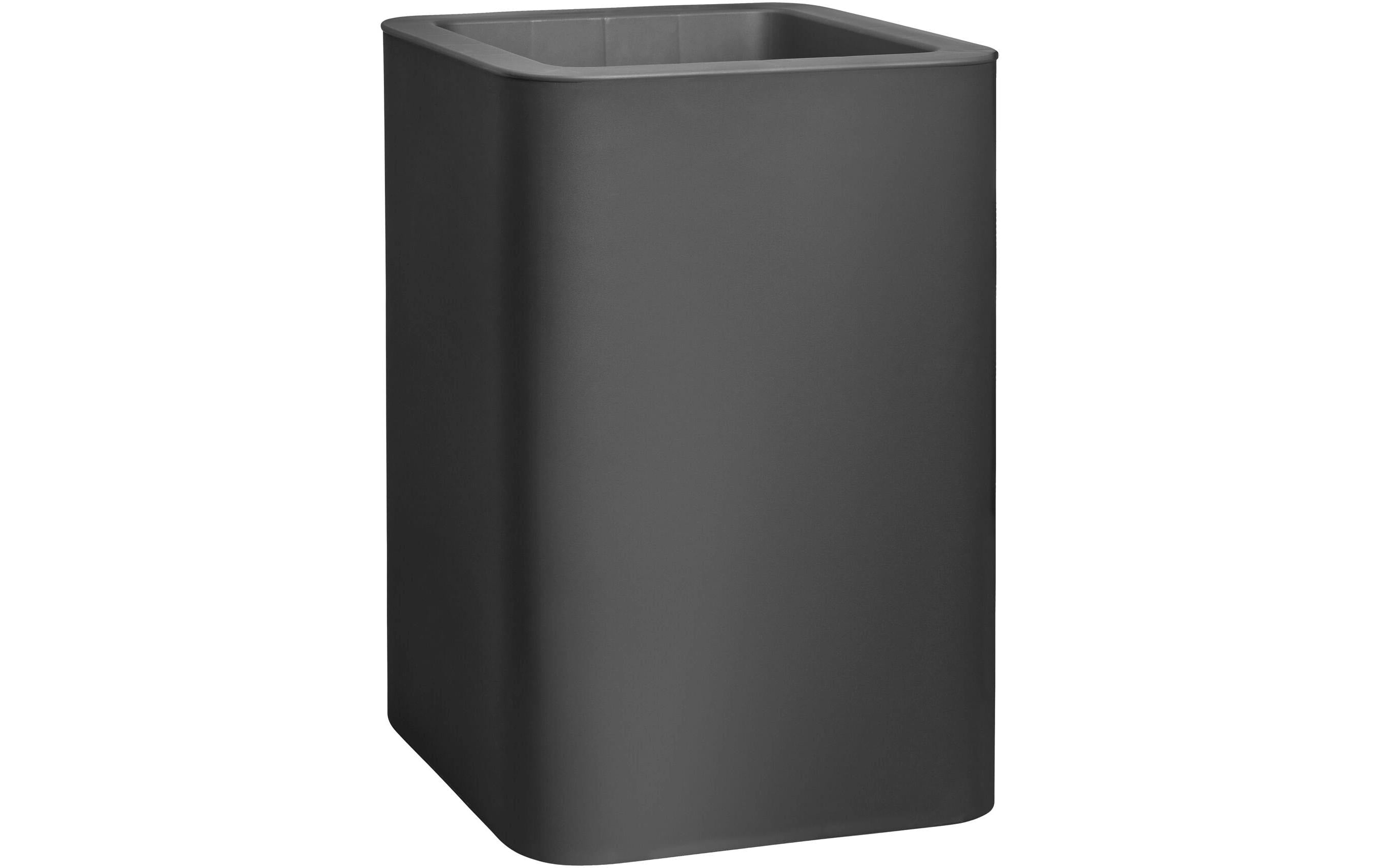 Elho Jive Quadrat – Blumentopf – 40 × 40 × 40 cm – Kunststoff, Grau