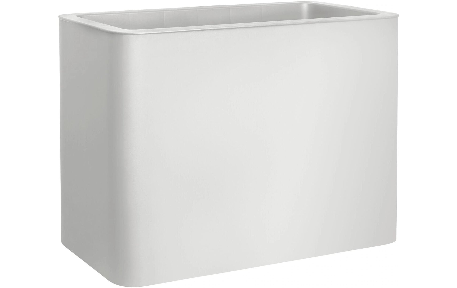 Elho Jive Pflanzkübel – 78 × 60,2 × 39 cm – Kunststoff, weiss, 1-teilig