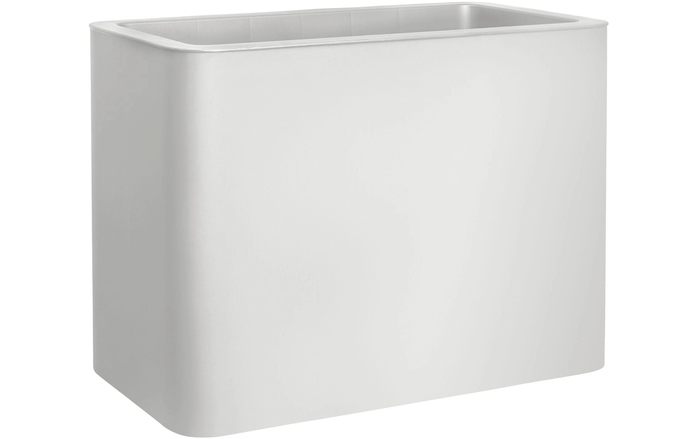 Elho Jive Pflanzkübel – 78 × 60,2 × 39 cm – Kunststoff, weiss, 1-teilig