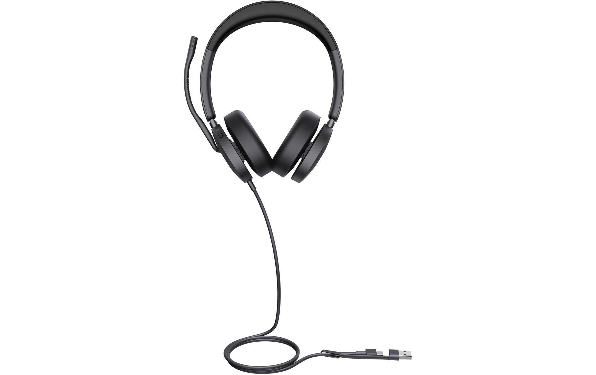 Yealink UH48 SE Dual USB-C/A Office-Headset – Over-Ear, Mono, USB-C & USB-A, Schwarz