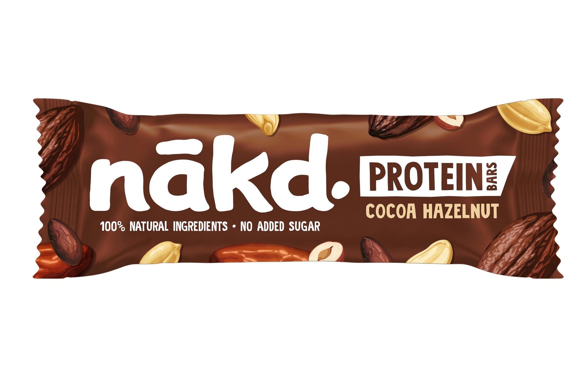 Nakd Protein-Riegel – Kakao & Haselnuss, Vegan, Glutenfrei – 45 g