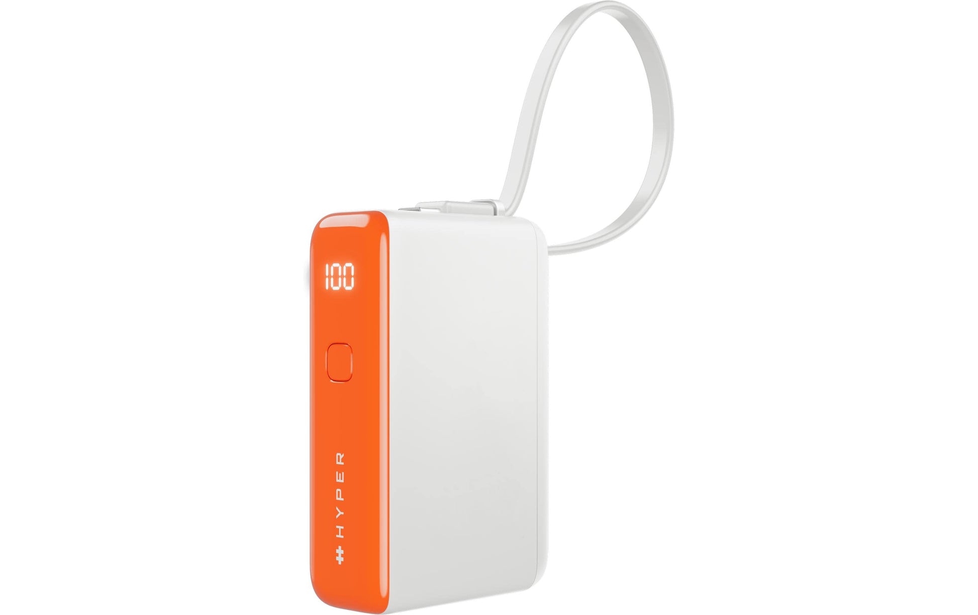 Hyper Flex 10K Powerbank 10'000 mAh – 30 W PD, 1× USB-C, orange