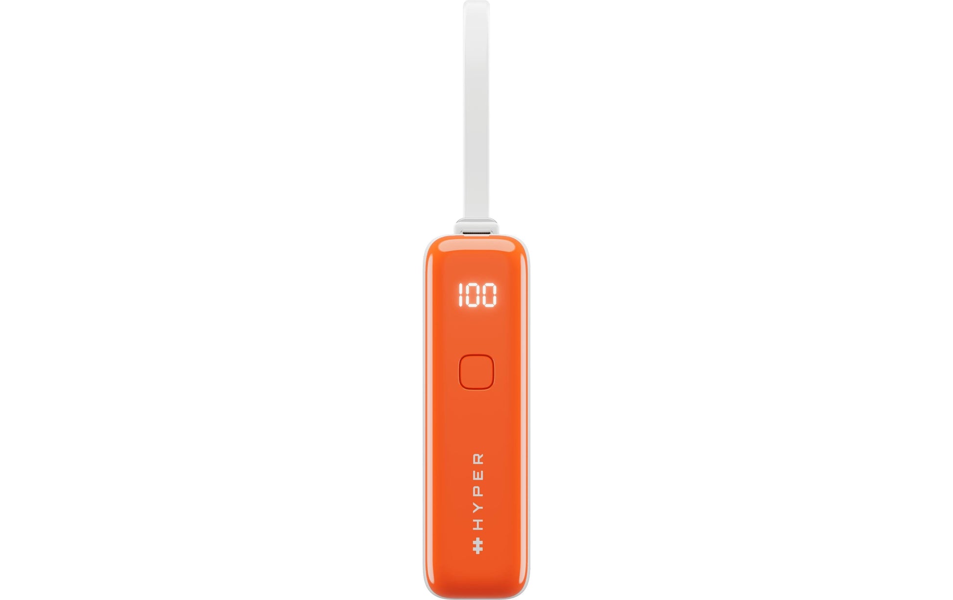 Hyper Flex 10K Powerbank 10'000 mAh – 30 W PD, 1× USB-C, orange