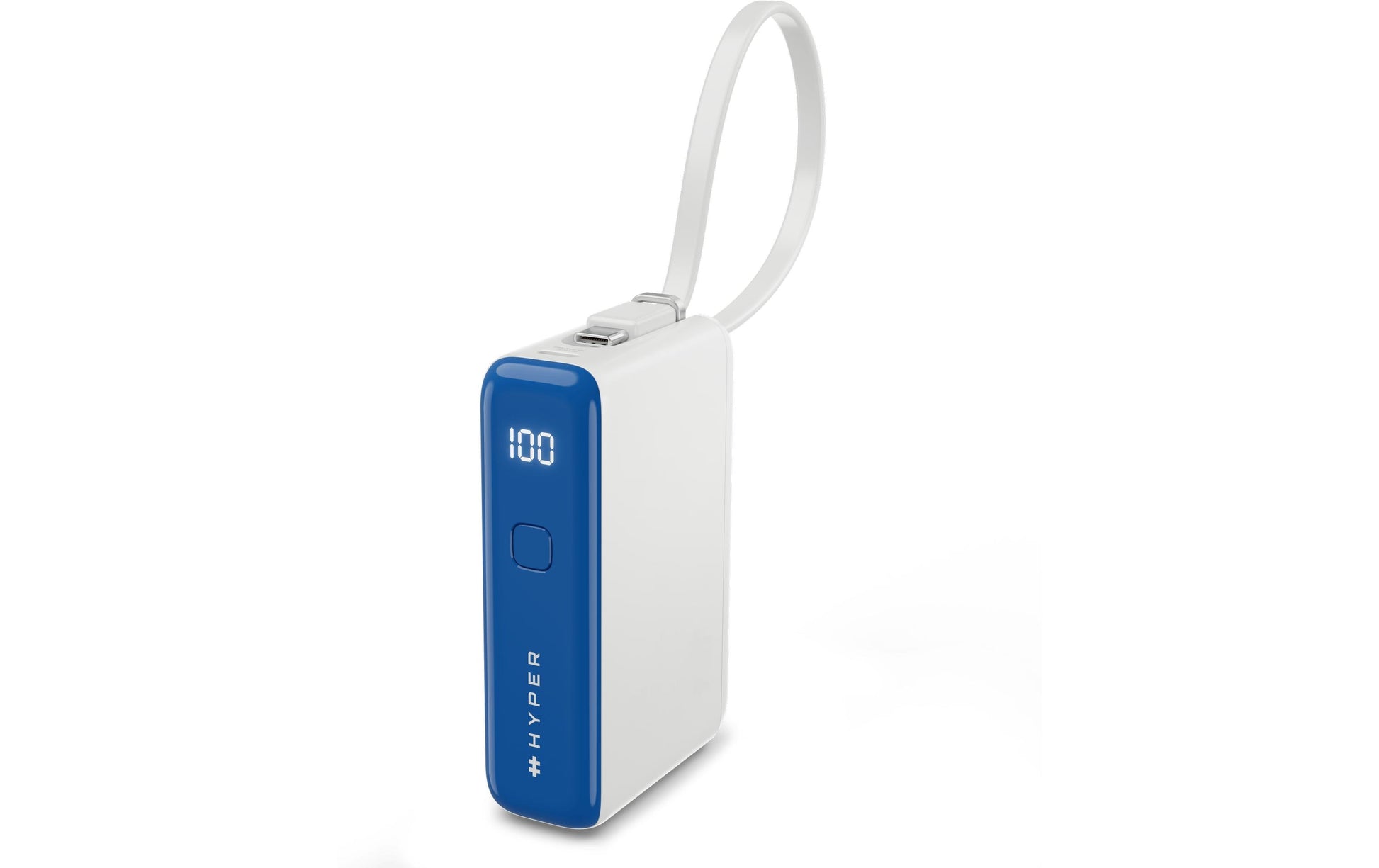 HyperJuice Flex 10K Powerbank 10'000 mAh – 30 W PD, 1× USB-C, blau