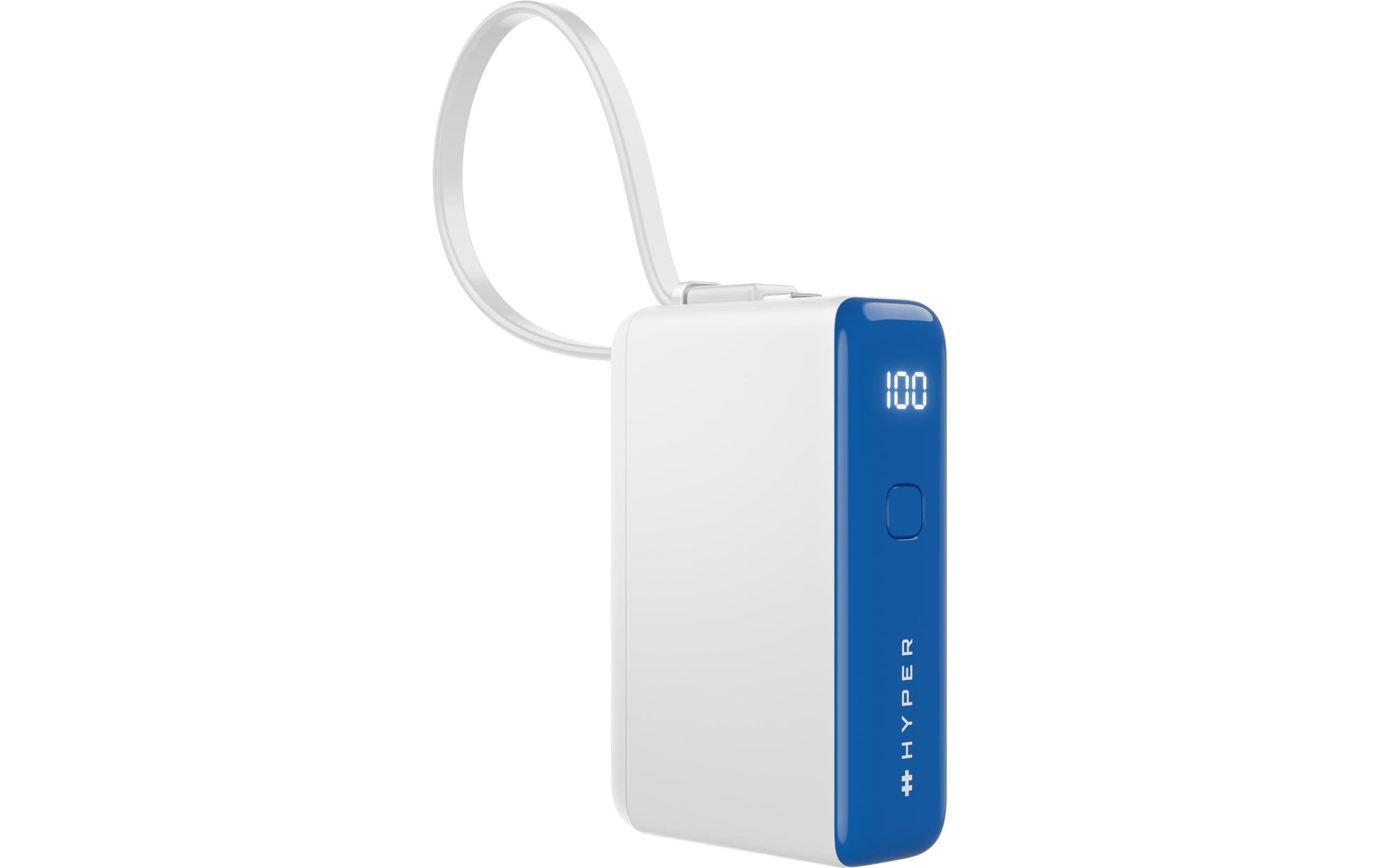 HyperJuice Flex 10K Powerbank 10'000 mAh – 30 W PD, 1× USB-C, blau