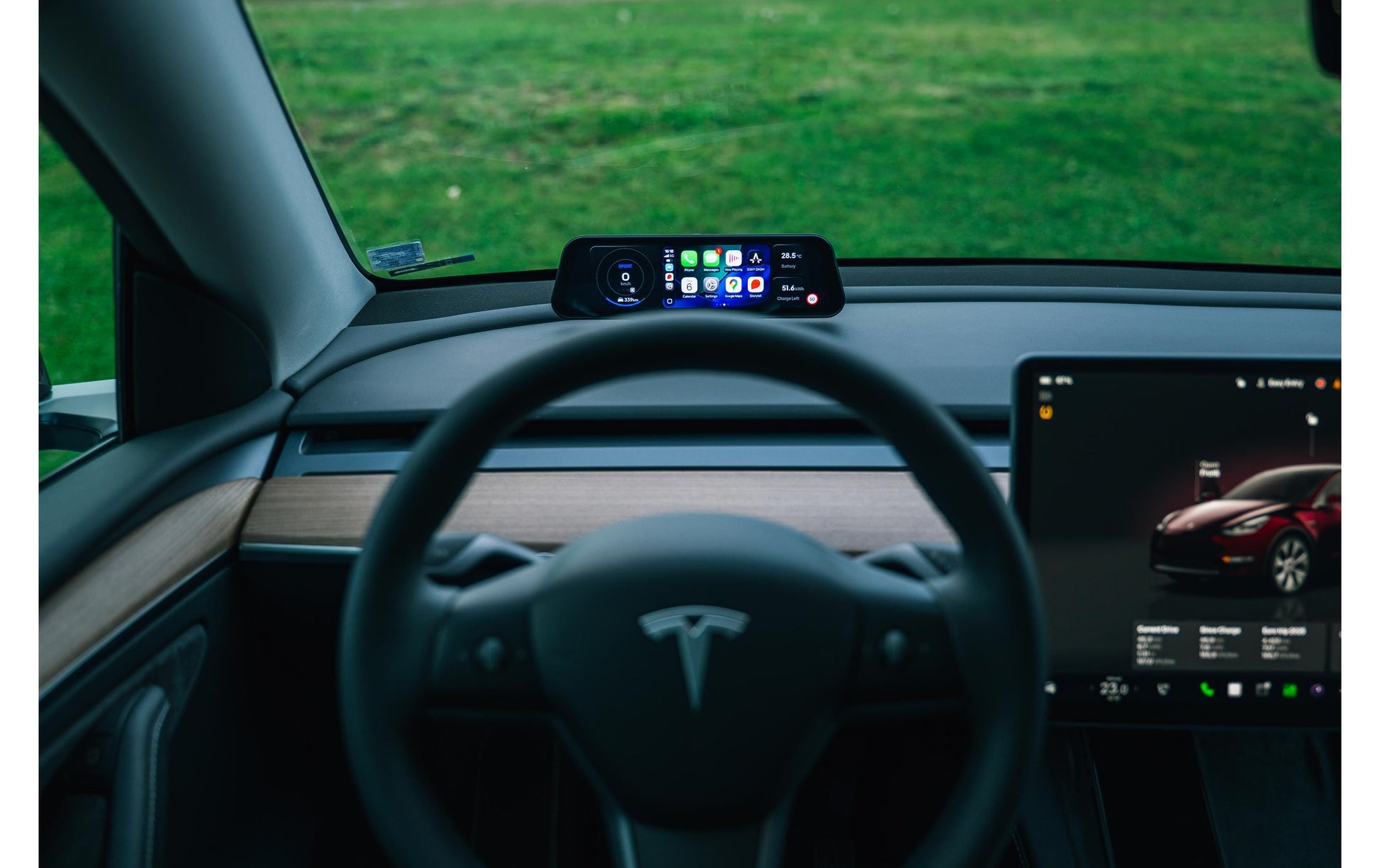 Enhance Dashboard Bundle – für Tesla 9,6" Display – 255 × 15 × 73 mm – 850 g