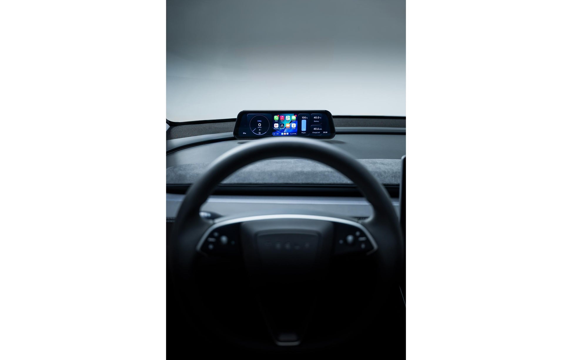 Enhance Dashboard Bundle – für Tesla 9,6" Display – 255 × 15 × 73 mm – 850 g