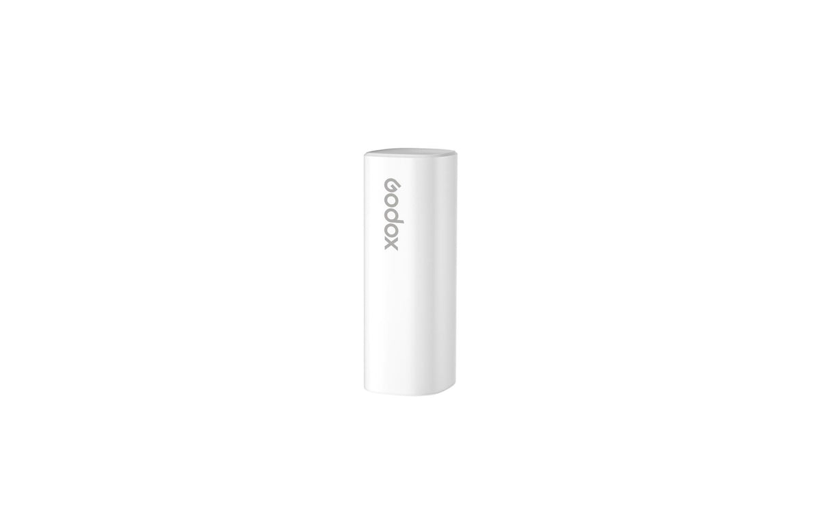 Godox C01 Kit2 Lavaliermikrofon 2er-Set – Kabellos (2,4 GHz), Omnidirektional, Weiss