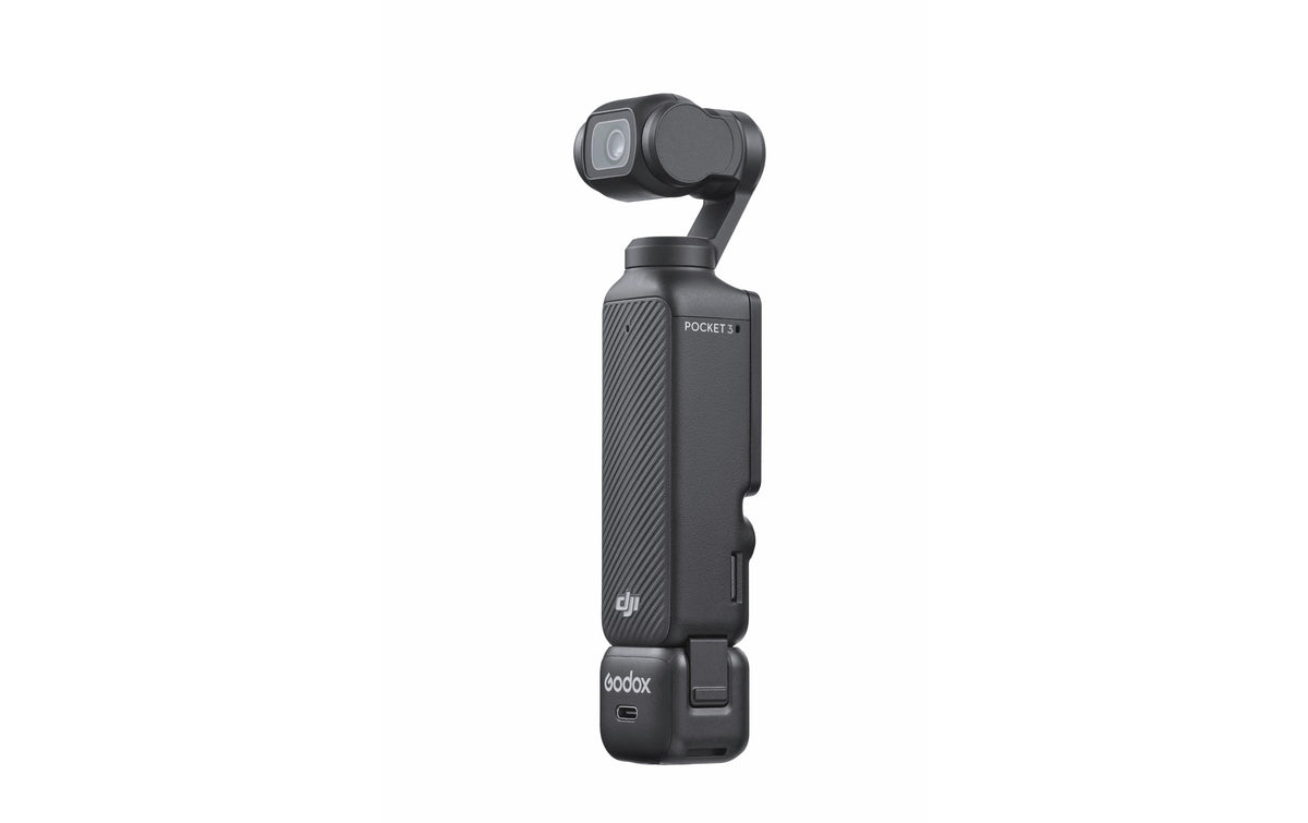 Godox Cube-OP3 – Lavaliermikrofon Kit – USB-C, Kabellos (2,4 GHz), Omnidirektional, für DJI OSMO Pocket 3