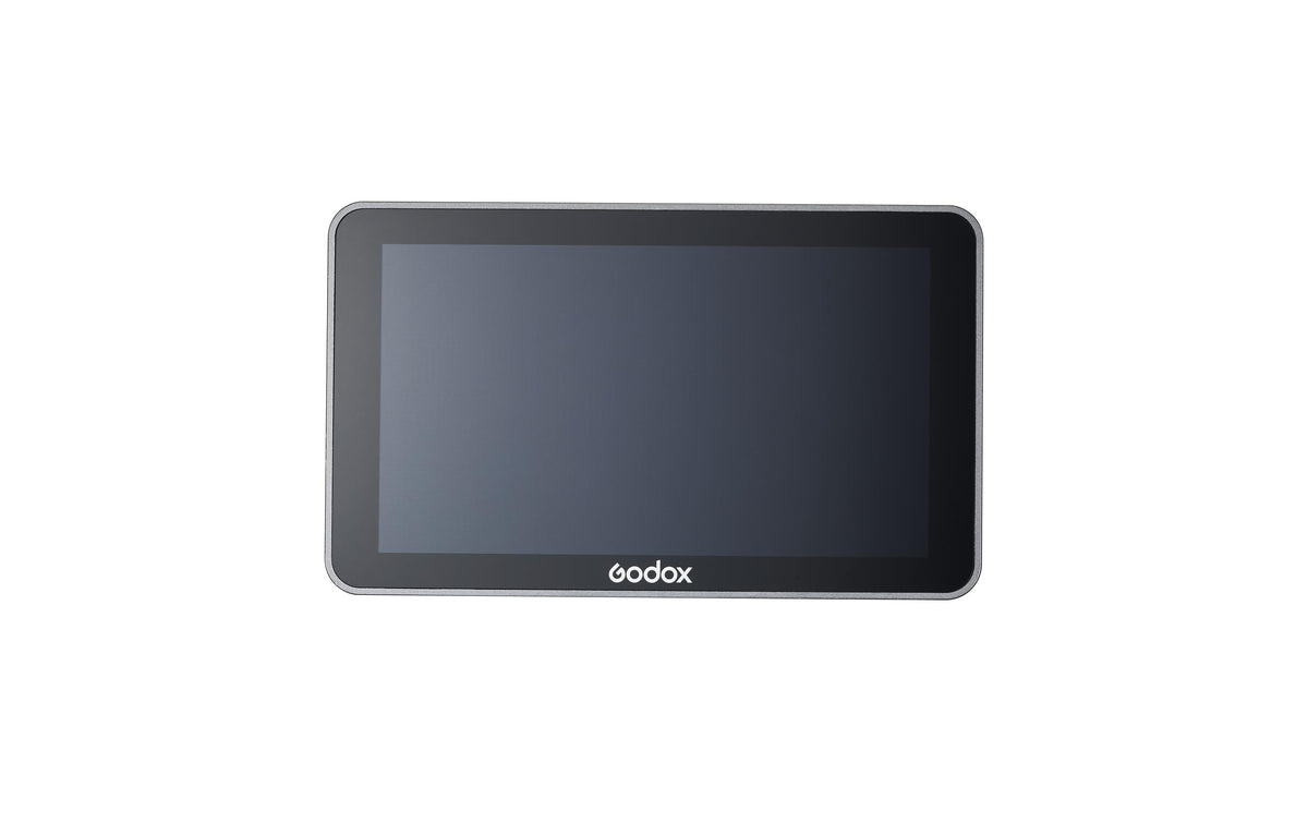 Godox GM6S Kit2 Kameramonitor – 5,5" 3840 × 2160 (4K), HDMI, SD-Karten-Slot, Akku-/Netzbetrieb