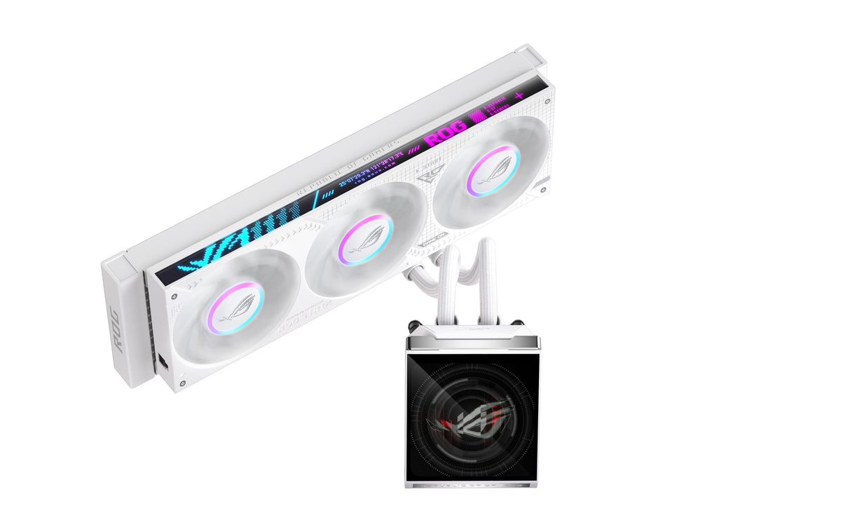 ASUS ROG STRIX SLC IV 360 – AIO-Kühler – 360 mm, 3×120 mm Lüfter, IPS-LCD, für AM4/AM5/LGA 1700/LGA 1851