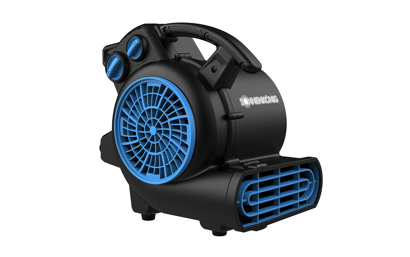 Sonnenkönig Bodenventilator – 3 Stufen, 170 W, 68 dB(A)