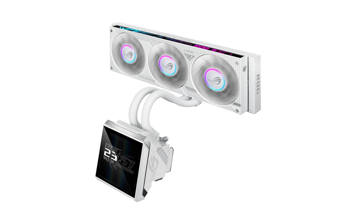 ASUS ROG STRIX SLC IV 360 – AIO-Kühler – 360 mm, 3×120 mm Lüfter, IPS-LCD, für AM4/AM5/LGA 1700/LGA 1851
