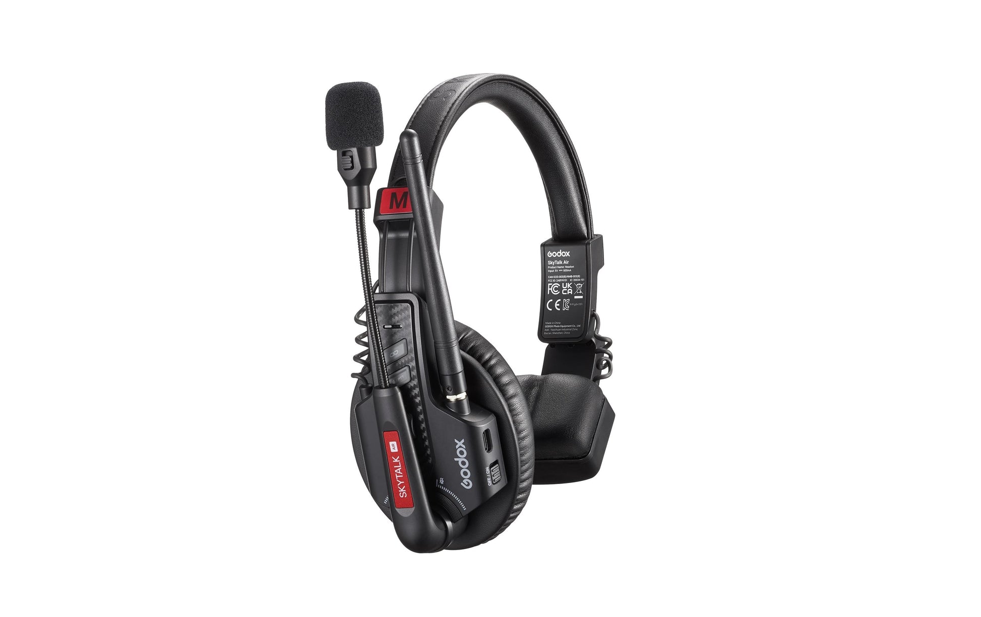 Godox Skytalk Air Over-Ear Kopfhörer – Stereo, 2,4 GHz Funk, ANC