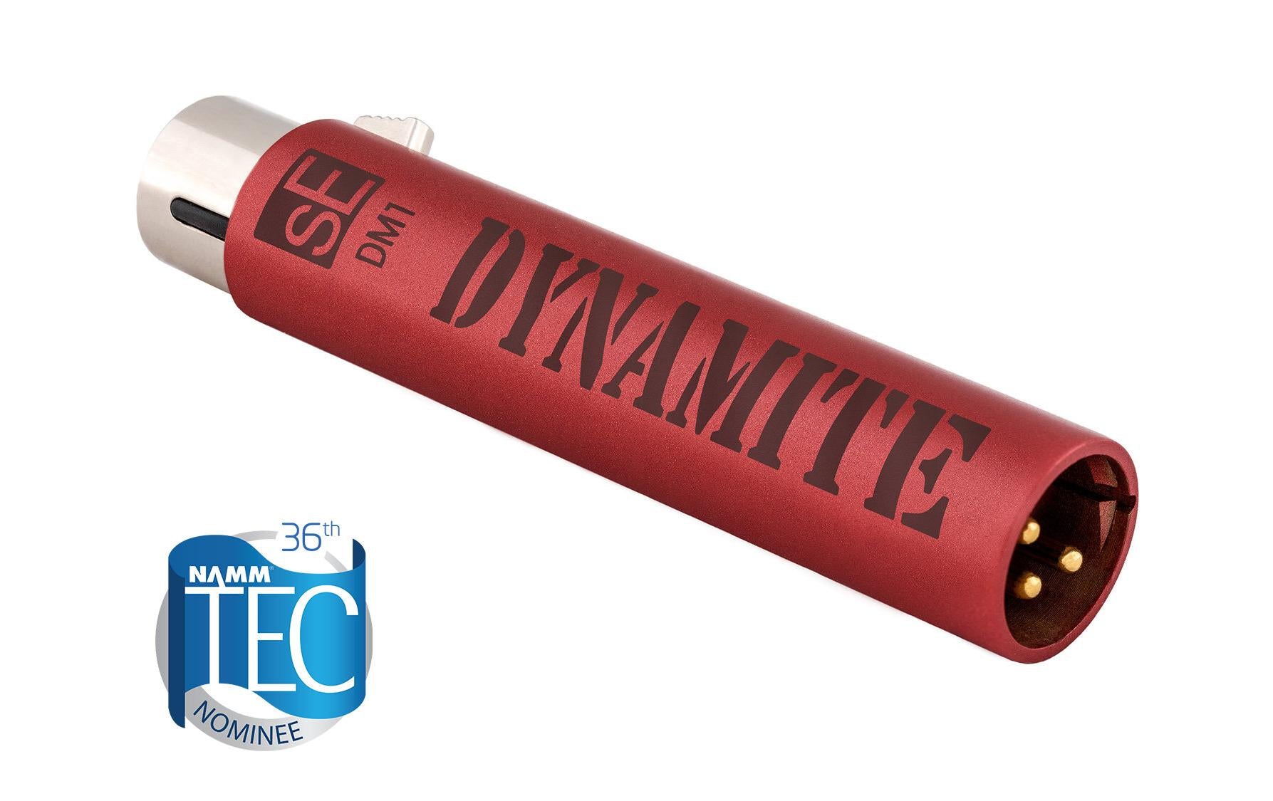 SE Electronics DM1 Dynamite Adapter – XLR, Phantomspeisung, für Passivmikrofone (dynamisch/Bändchen)