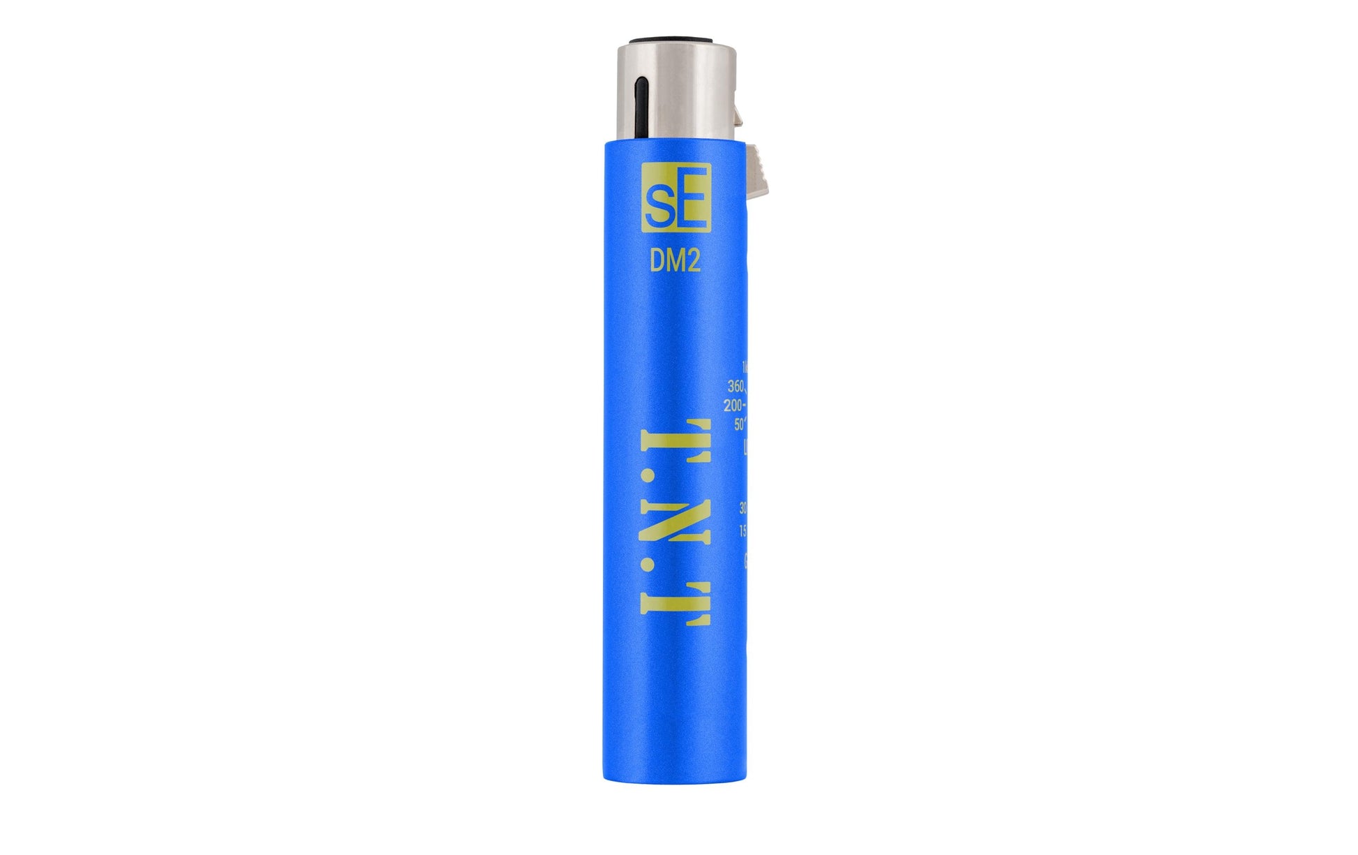 SE Electronics DM2 T.N.T – Phantomspeiseadapter – XLR, für dynamische/passive Bändchenmikrofone, Blau