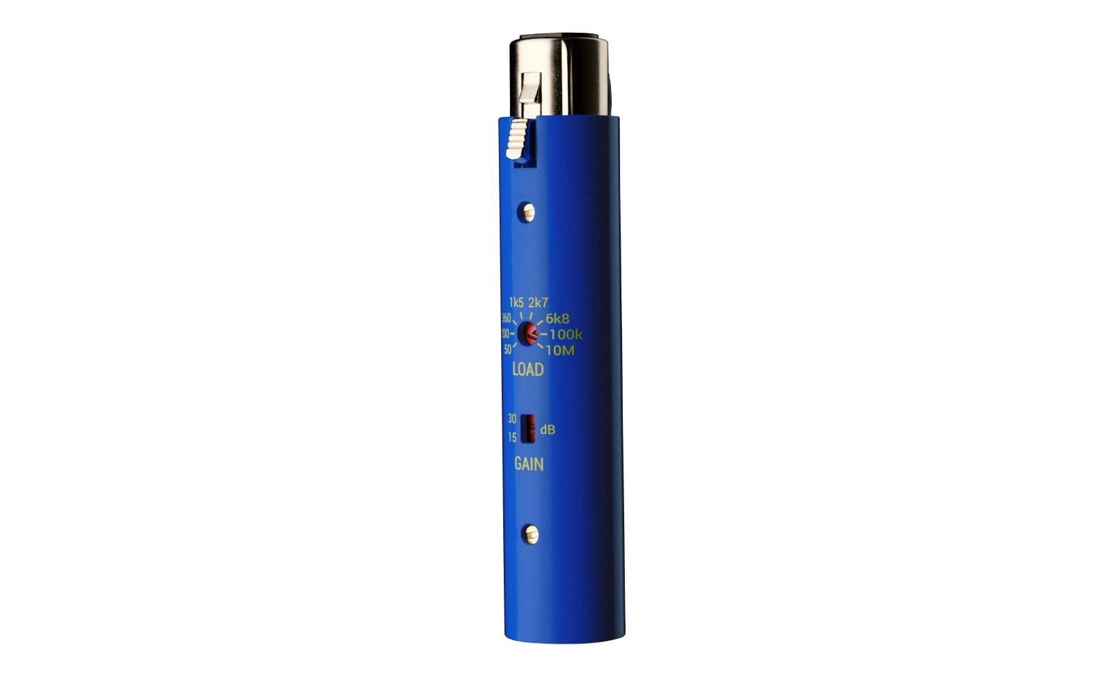 SE Electronics DM2 T.N.T – Phantomspeiseadapter – XLR, für dynamische/passive Bändchenmikrofone, Blau