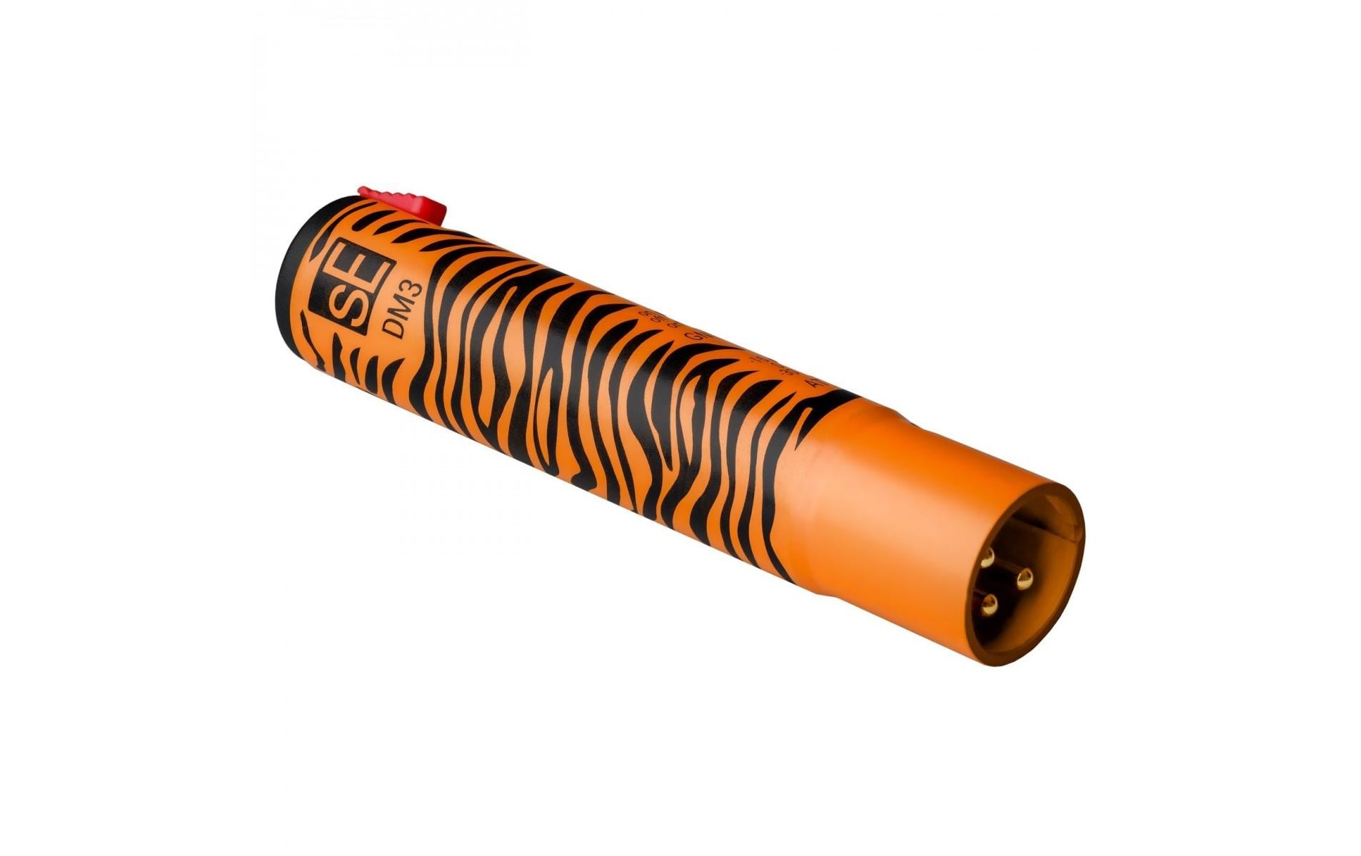 SE Electronics DM3 – Inline-Aktivmodul – Phantomspeisung, 20 × 20 × 95,5 mm – Orange