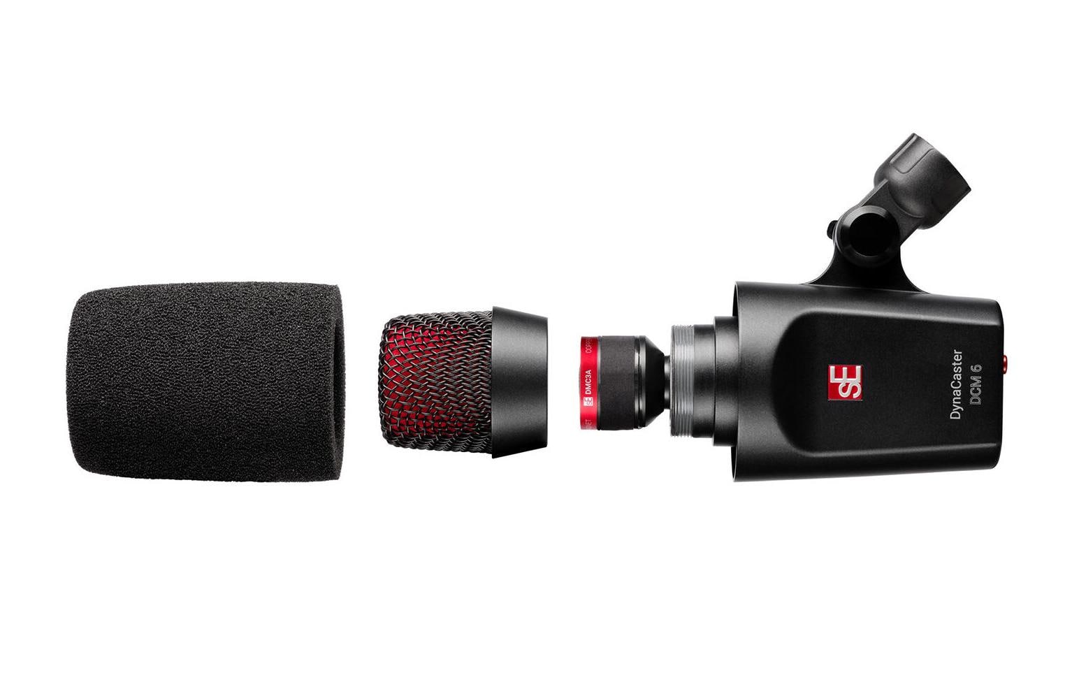SE Electronics DynaCaster DCM6 Bühnenmikrofon – XLR, Kabelgebunden, Niere, 159 dBA, Schwarz
