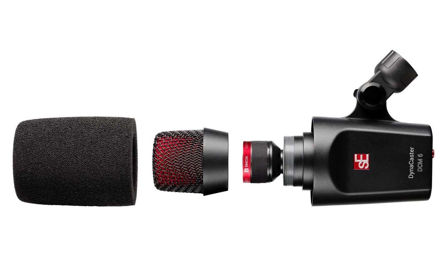 SE Electronics DynaCaster DCM6 Bühnenmikrofon – XLR, Kabelgebunden, Niere, 159 dBA, Schwarz