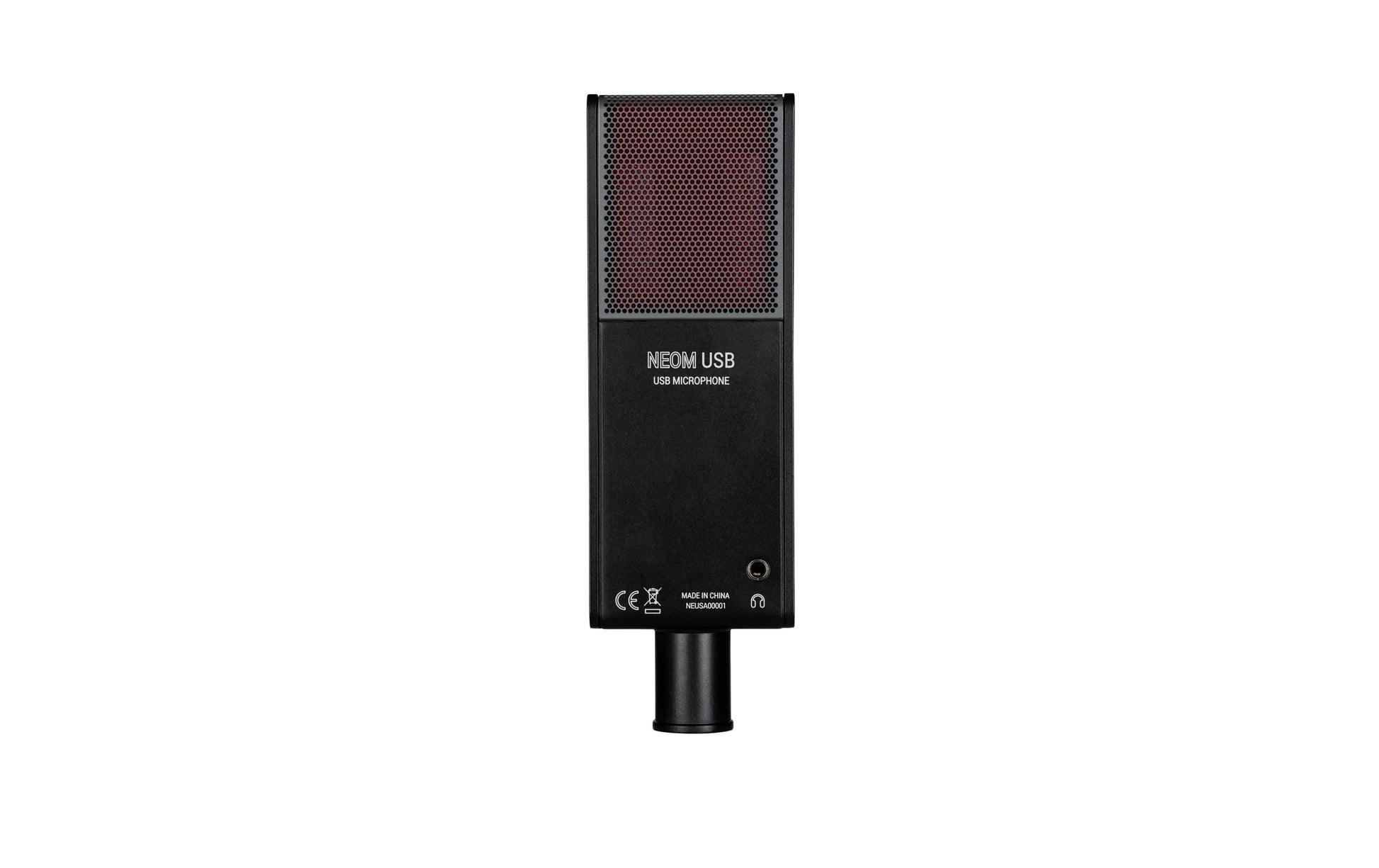 SE Electronics NEOM USB Tischmikrofon – USB-C/3,5 mm Klinke, Niere, für Windows/Mac/iOS/Android, Schwarz
