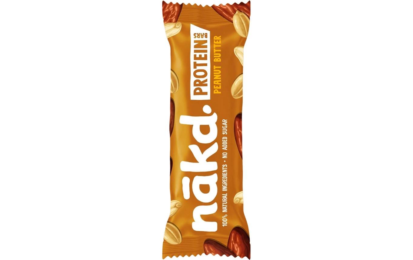 nakd Protein-Riegel – Erdnussbutter, vegan – 45 g