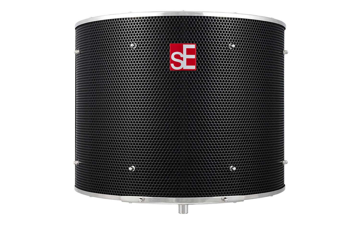 SE Electronics Reflexion Filter Pro – Pop-Filter/Windschutz für Gesangsmikrofone/Gitarrenmikrofone – Schwarz