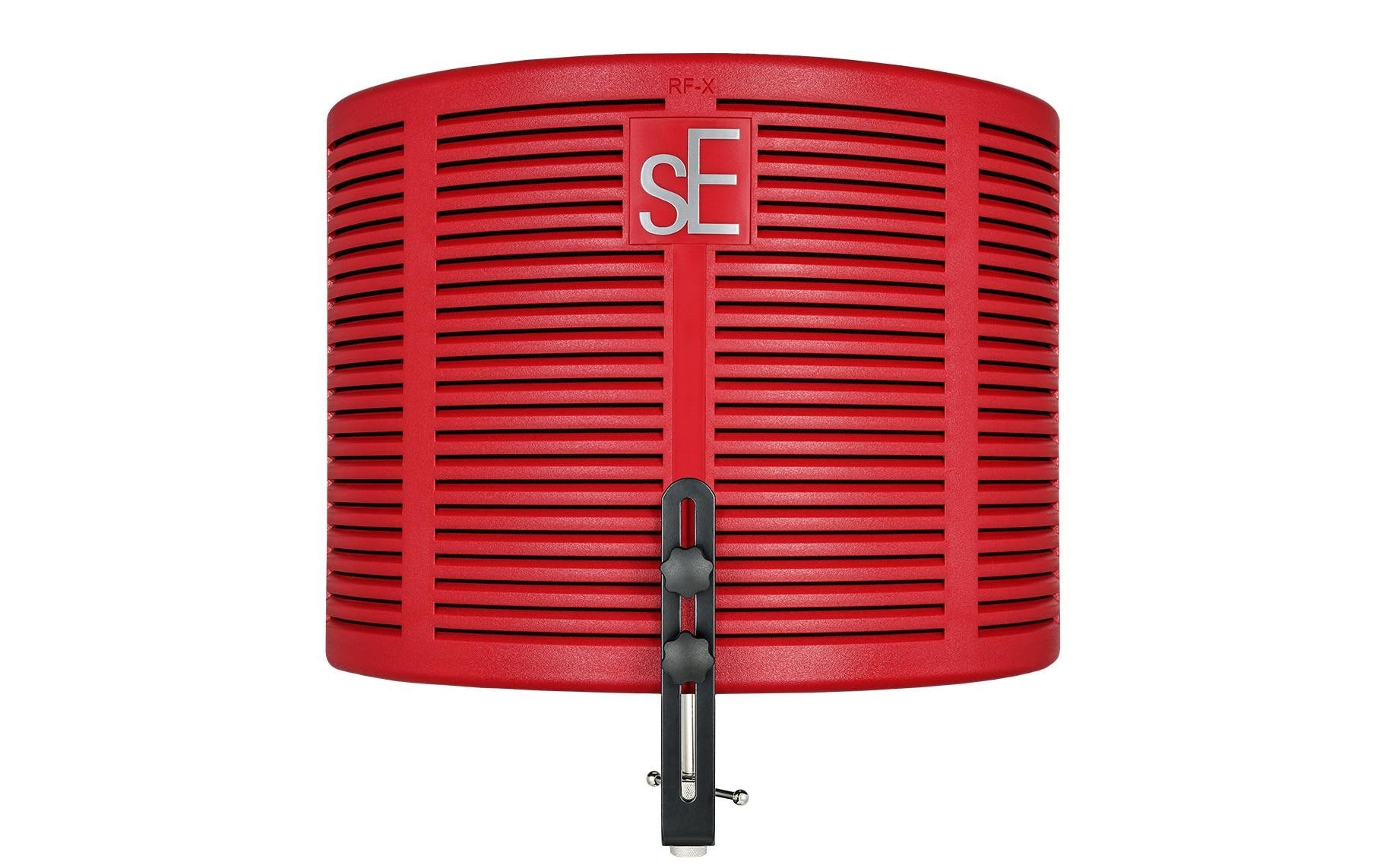 SE Electronics RF-X Windschutz – Rot/Schwarz