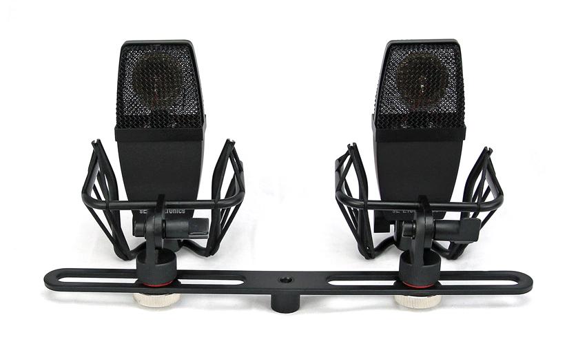 SE Electronics SE4400 Studio-Mikrofon 2er-Set – XLR, Kabelgebunden, Umschaltbar, Schwarz