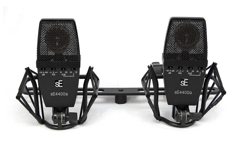 SE Electronics SE4400 Studio-Mikrofon 2er-Set – XLR, Kabelgebunden, Umschaltbar, Schwarz