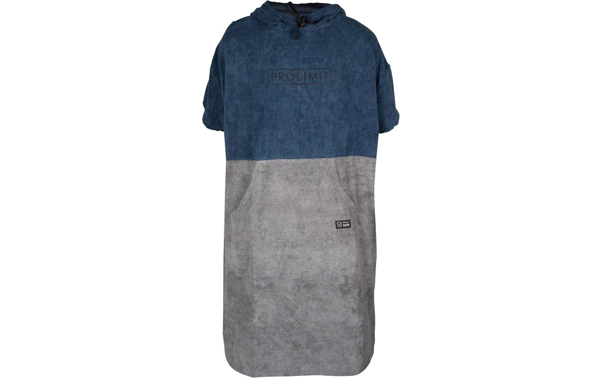 Prolimit Poncho – Einheitsgrösse – Navy/Grau