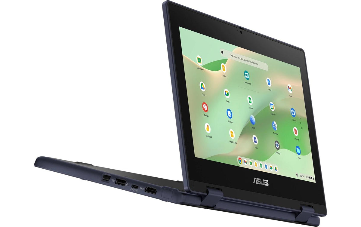 ASUS CR11 Flip CR1104FTA-NS0404 – 11,6" WXGA Touch, N150, 8 GB, 64 GB eMMC, Chrome OS