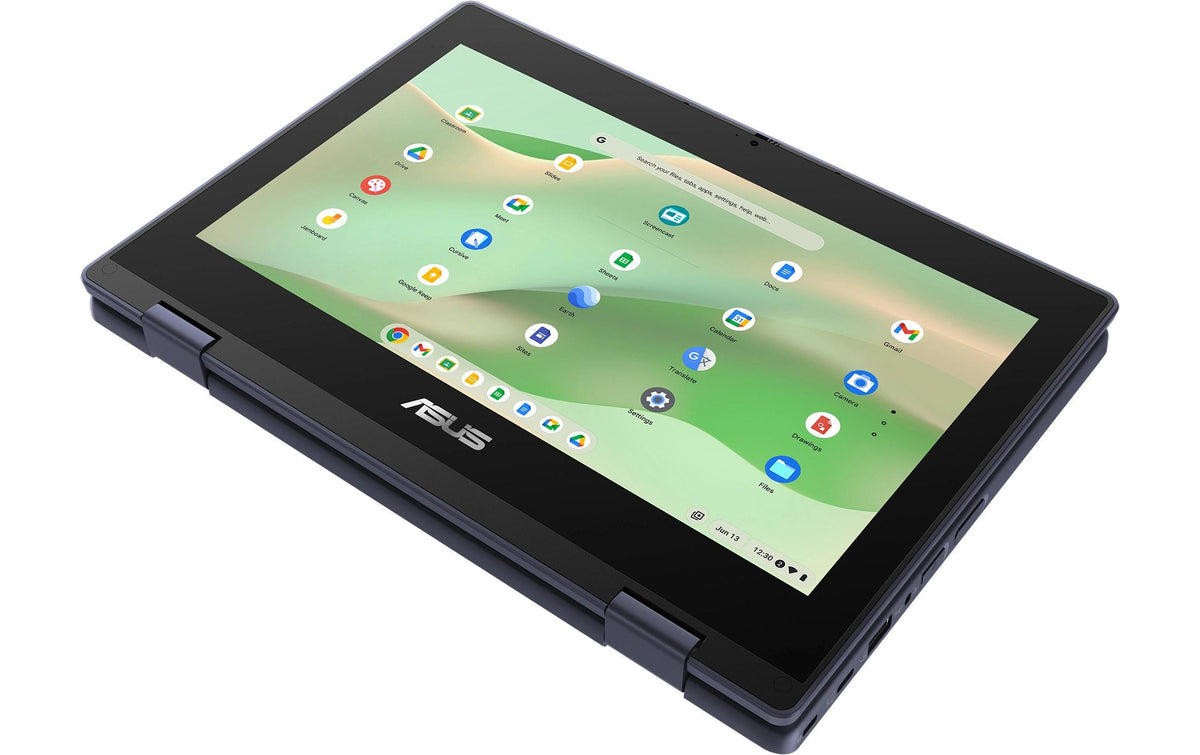 ASUS CR11 Flip CR1104FTA-NS0404 – 11,6" WXGA Touch, N150, 8 GB, 64 GB eMMC, Chrome OS