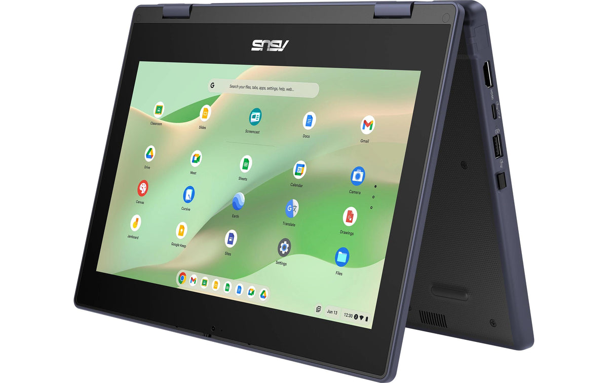ASUS CR11 Flip CR1104FTA-NS0404 – 11,6" WXGA Touch, N150, 8 GB, 64 GB eMMC, Chrome OS