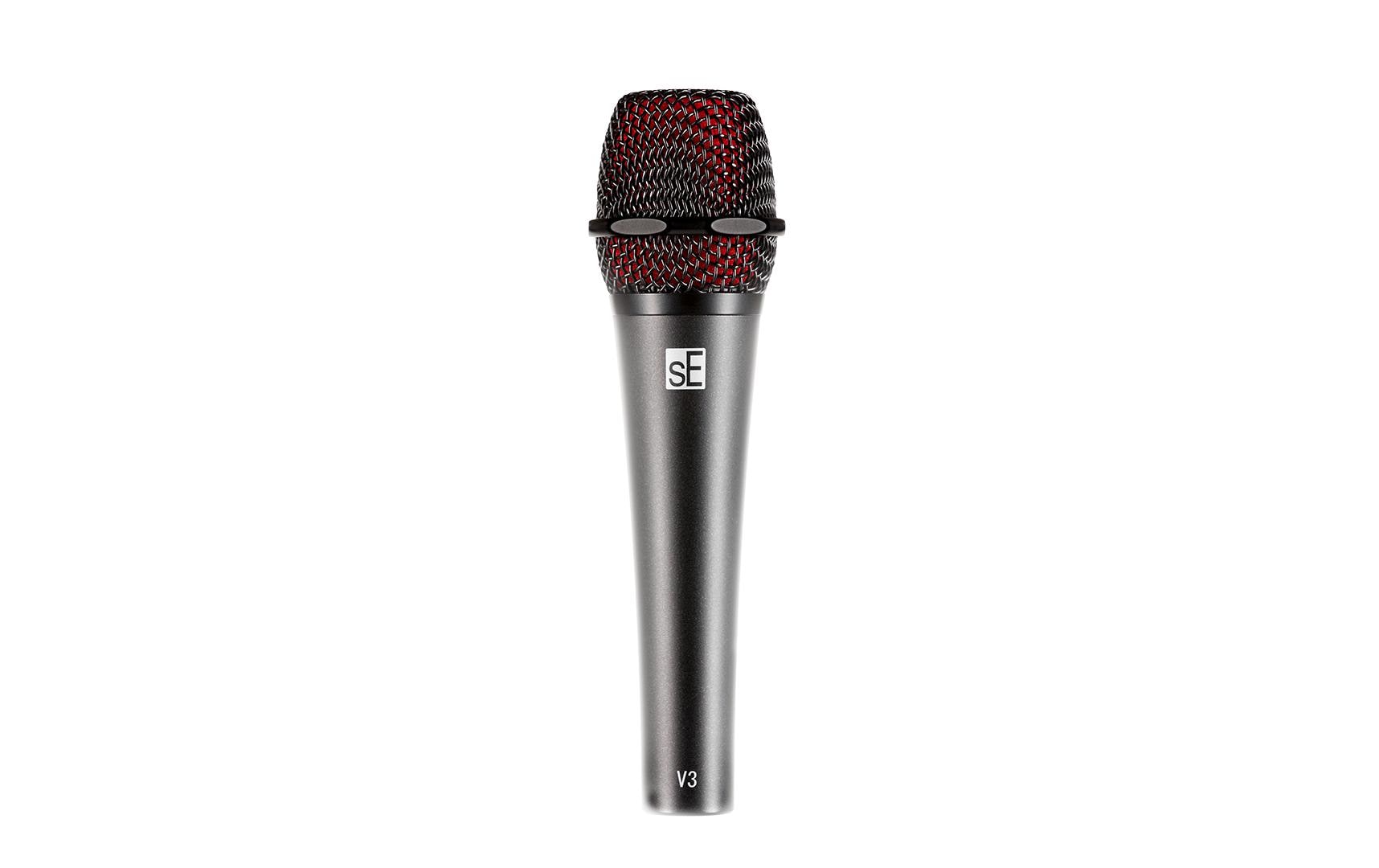 SE Electronics V2 Bühnenmikrofon – XLR, Kabelgebunden, Superniere – Schwarz