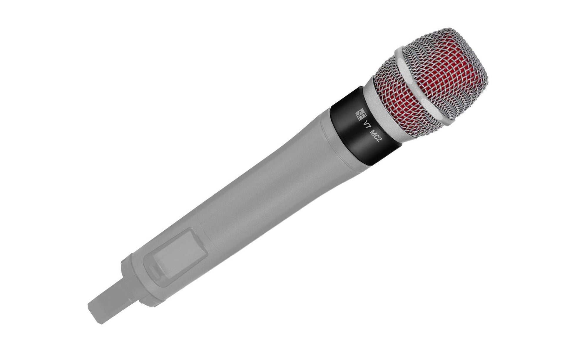 SE Electronics V7 MC2 – Windschutz – für Sennheiser Drahtlossysteme, Grau